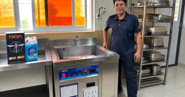 Máy rửa siêu âm Rama: Cuộc đua làm sạch công nghiệp ứng dụng cho lĩnh vực F&B
