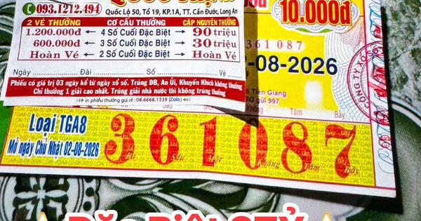 Mua tờ vé số dãy ngẫu nhiên, người phụ nữ trúng độc đắc xổ số miền Nam