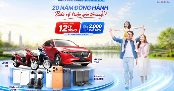 Dai-ichi Life Việt Nam triển khai chương trình ‘20 năm đồng hành bảo vệ triệu yêu thương’