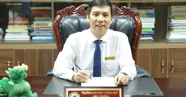 PGS.TS Lê Hoằng Bá Huyền làm Hiệu trưởng Trường đại học Hồng Đức