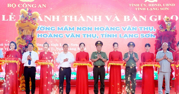 T&T Group và SHB đồng hành cùng Bộ Công an xây trường mầm non tại Lạng Sơn