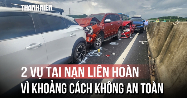 Hết hồn khoảnh khắc tai nạn liên hoàn 7 ô tô trên cao tốc