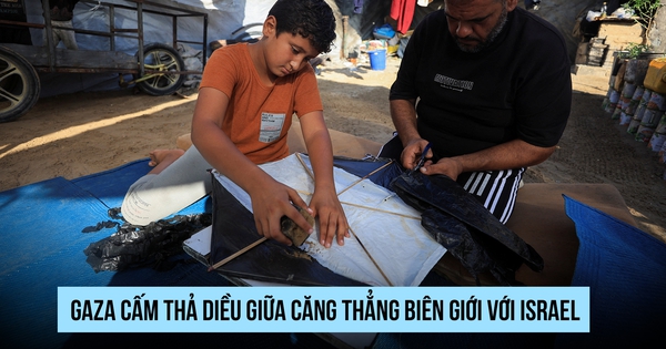 Thả diều bị cấm giữa căng thẳng biên giới Gaza - Israel