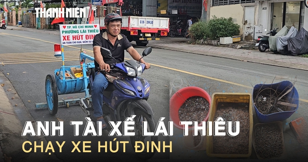 Anh tài xế chạy xe hút đinh ở TP.HCM: ‘Đã làm là không sợ, sợ thì không làm’