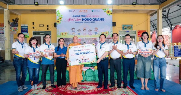 Khu Y tế Kỹ thuật cao TP.HCM mang hạnh phúc sẻ chia đến Mái ấm Hồng Quang