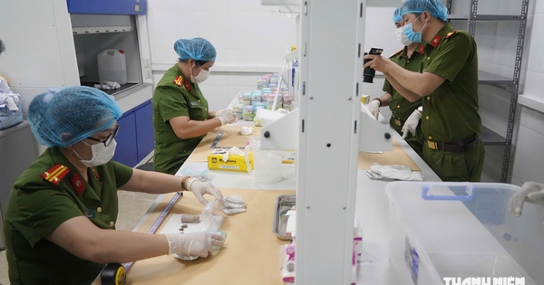 Cận cảnh quy trình tiếp nhận mẫu hài cốt liệt sĩ tại Viện Khoa học hình sự