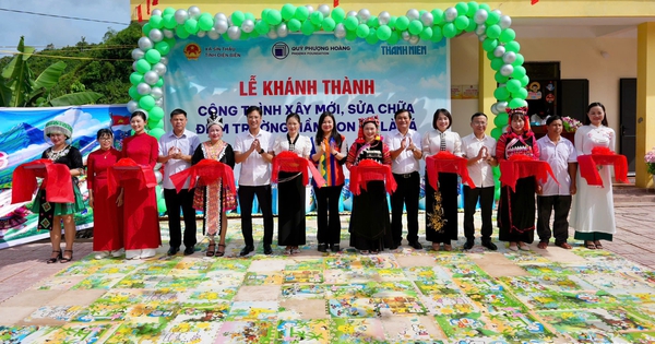 Báo Thanh Niên và Quỹ Phượng Hoàng xây dựng điểm trường thứ 10