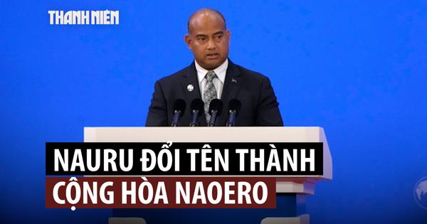 Đảo quốc tí hon giữa Thái Bình Dương đổi tên