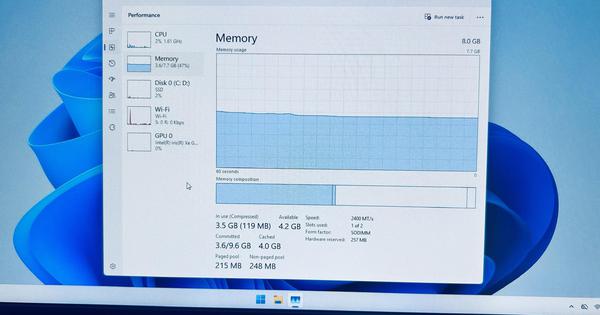 Microsoft sắp giúp Windows 11 vẫn mượt mà dù chỉ với RAM 8 GB