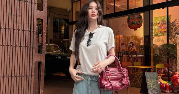 Chẳng cần cầu kỳ, một chiếc áo thun đơn giản là tự tin xuống phố