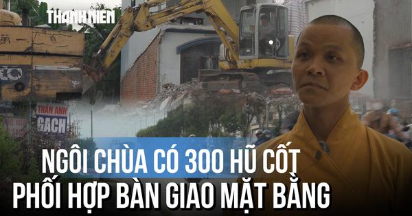 Mở rộng Quốc lộ 22: Ngôi chùa có 300 hũ cốt chủ động phối hợp bàn giao mặt bằng