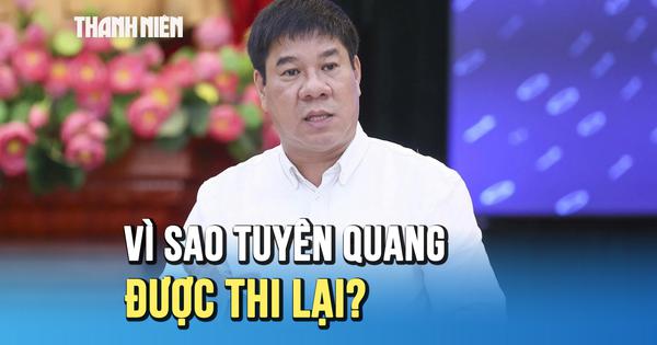 Vì sao Tuyên Quang được thi lại, còn Quảng Trị thì không?