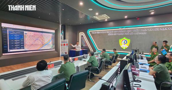 Công an TP.HCM ra mắt Trung tâm Thông tin chỉ huy 114 hiện đại