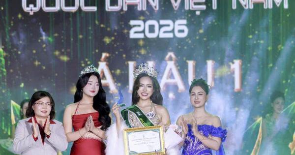 Bùi Ngọc Minh Duy đăng quang Á hậu 1 Hoa hậu Quốc dân Việt Nam 2026