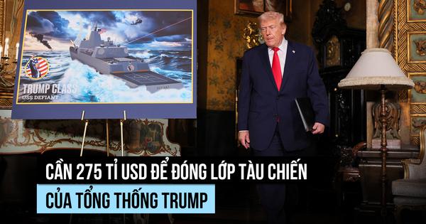 Chiến hạm lớp Trump cần ngân sách khủng