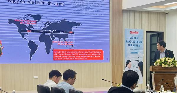 Việt Nam có nguy cơ trải qua một 'đại dịch' cận thị