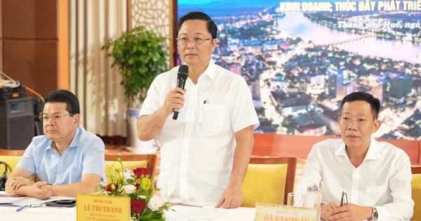 Chủ tịch Lê Trí Thanh chỉ đạo mở chuyên mục 'Hiến kế cho thành phố Huế'