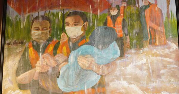 Những câu chuyện tình quân dân từ phòng tranh