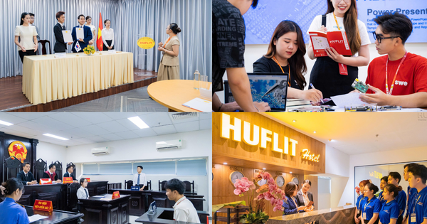 Từ chương trình đào tạo đến trải nghiệm thực tiễn: Hành trình phát triển toàn diện của sinh viên HUFLIT