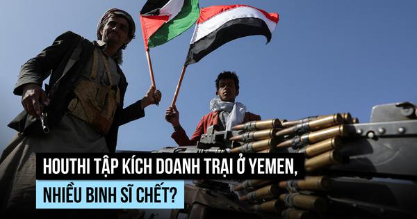 Houthi bắn tên lửa vào doanh trại quân chính phủ Yemen, gây thương vong lớn