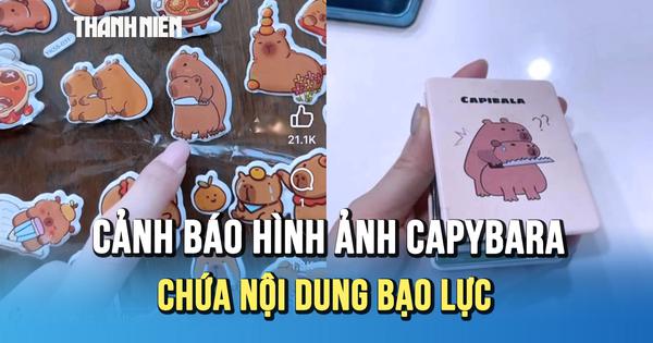 Sticker Capybara chứa hình ảnh phản cảm: Chuyên gia cảnh báo phụ huynh điều gì?