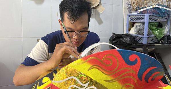 Đầu lân với giá hơn 5 triệu đồng/cái của chàng trai này có gì đặc biệt?