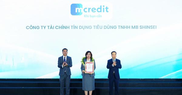 Mcredit ghi danh Top 5 công ty tài chính tiêu dùng uy tín năm 2026