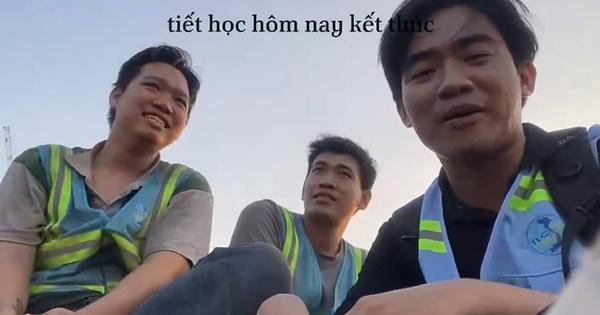 Chàng kỹ sư học tiếng Anh ở công trường thu hút nhiều sự quan tâm