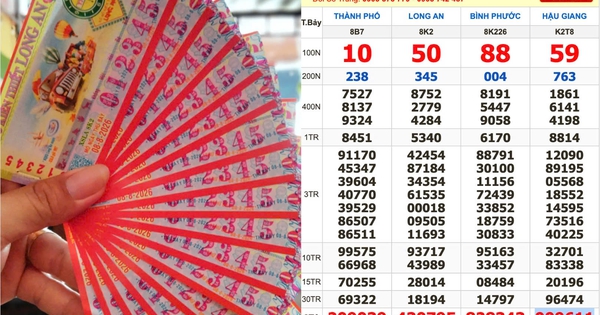 Mua vé dãy độc lạ 012345, một người miền Tây may mắn trúng xổ số miền Nam