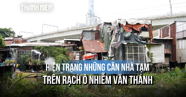 Cuộc sống của gần 20 người trong căn nhà tí hon bên rạch ô nhiễm giữa TP.HCM