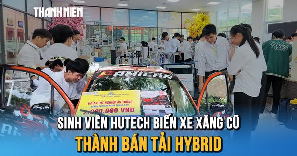 HUTECH TECHSHOW 2026: Dấu ấn với các đồ án ứng dụng AI, IoT và xe 'xanh'