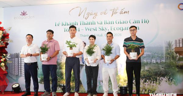 Bàn giao thêm 210 căn nhà ở xã hội đến người thu nhập thấp ở Huế