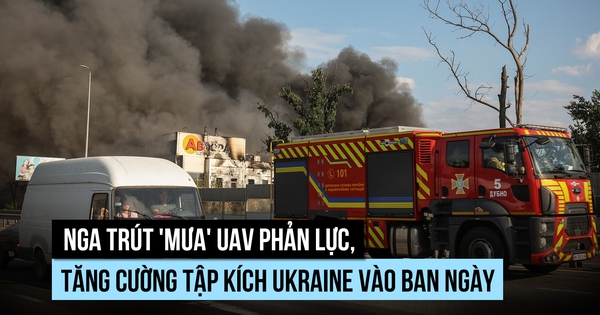 UAV phản lực Nga ngày càng nhiều trong các đợt tập kích Ukraine