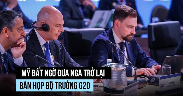 Mỹ bất ngờ đưa Nga trở lại bàn họp bộ trưởng G20