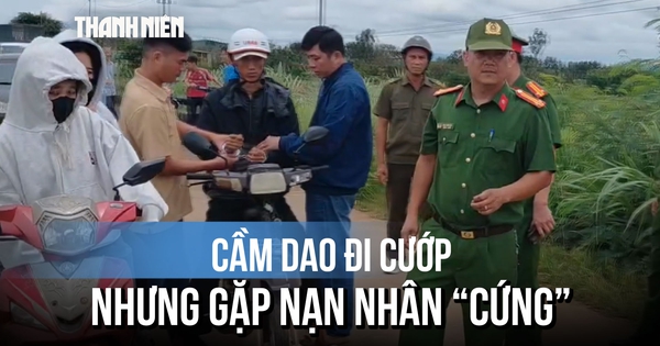Cầm dao đi cướp nhưng gặp nạn nhân 'cứng', nam thanh niên hoảng sợ bỏ chạy