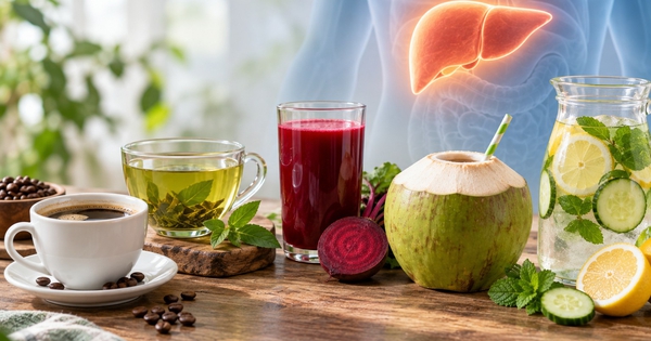 Ngoài nước lọc, 5 đồ uống giúp gan khỏe hơn