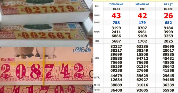 Xổ số miền Nam ngày 13 tháng 9: Đại lý chờ khách may mắn trúng đài Đà Lạt