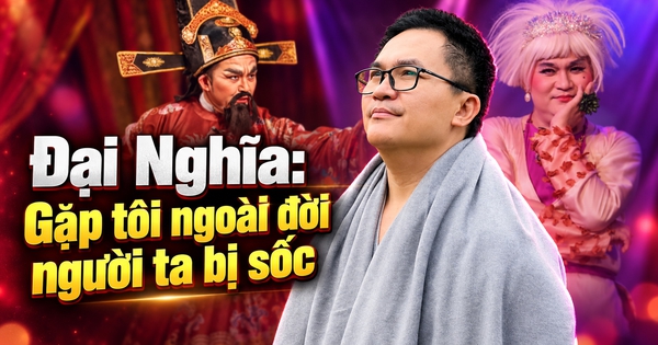 NSƯT Đại Nghĩa: 'Ngoài sân khấu, tôi gần như là con người khác'