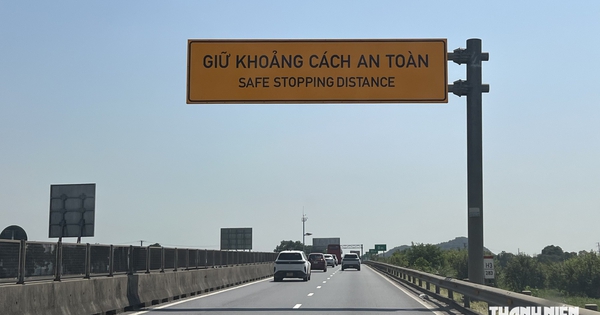 Cao tốc xử phạt lỗi khoảng cách phải có biển báo