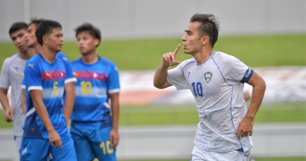 Thẻ đỏ khiến U.23 Philippines vỡ trận ‘tan tành’, thua đậm U.23 Uzbekistan 1-5