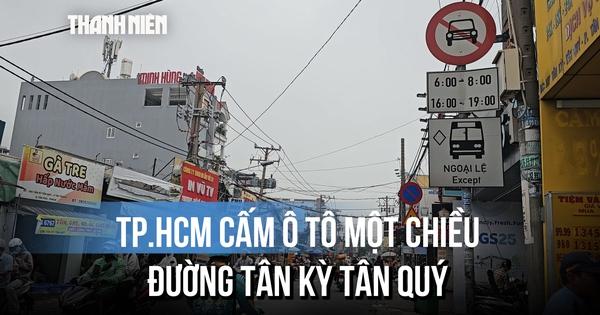 TP.HCM cấm ô tô một chiều đường Tân Kỳ Tân Quý, rào một phần đường Trường Chinh