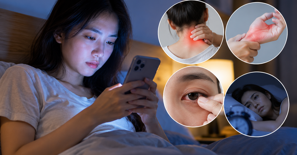 4 dấu hiệu cơ thể cảnh báo bạn đang dùng điện thoại quá nhiều