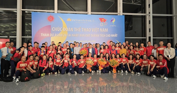 Đoàn thể thao Việt Nam lên đường tham dự ASIASD 20: Nỗ lực đem vinh quang về cho Tổ quốc