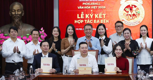 MC Minh Tiệp và dàn nghệ sĩ nổi tiếng tham gia giải pickleball Văn hóa Việt