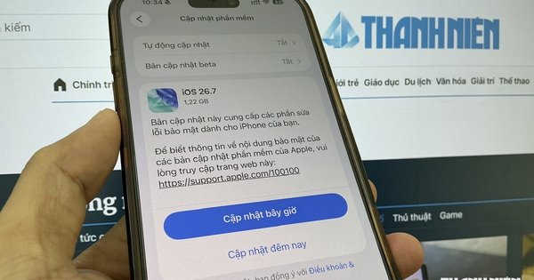 Lý do Apple phát hành iOS 26.7 cùng với iOS 27