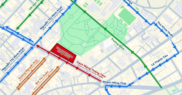 Loạt tuyến đường đổi thành 1 chiều, cấm xe để làm 3 ga ngầm metro 2 TP.HCM