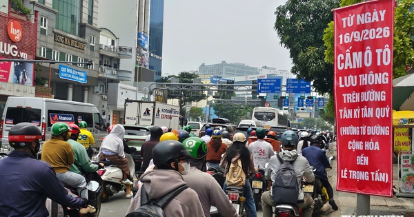 Thi công metro số 2: TP.HCM cấm ô tô một chiều đường Tân Kỳ Tân Quý từ 16.9