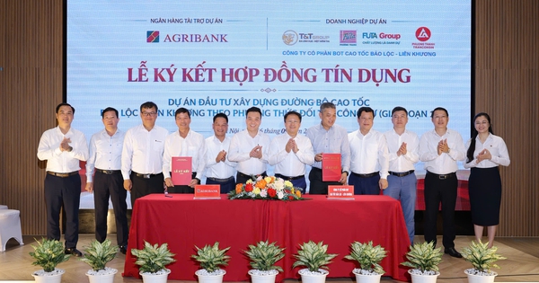 Agribank cấp gần 3.000 tỉ đồng vốn tín dụng cho cao tốc Bảo Lộc - Liên Khương