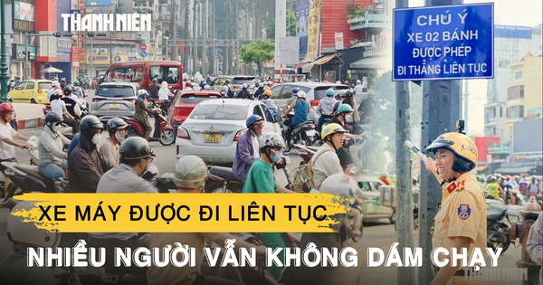Vòng xoay ngã sáu Cộng Hòa: Xe máy được đi liên tục, nhiều người vẫn không dám chạy