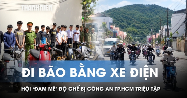 Đi bão bằng xe điện, hội 'đam mê' độ chế bị Công an TP.HCM triệu tập